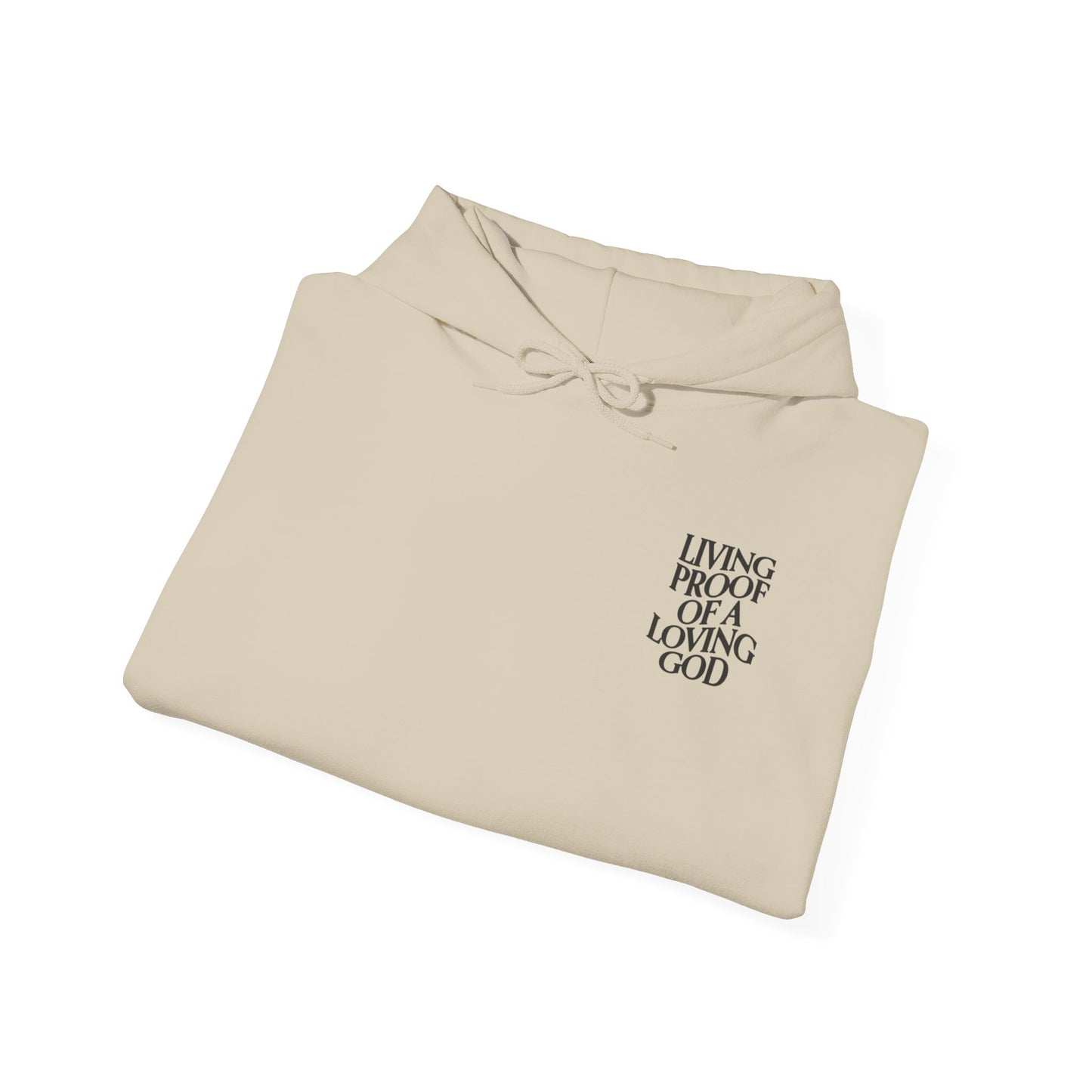 Living Proof of a loving God Hoodie