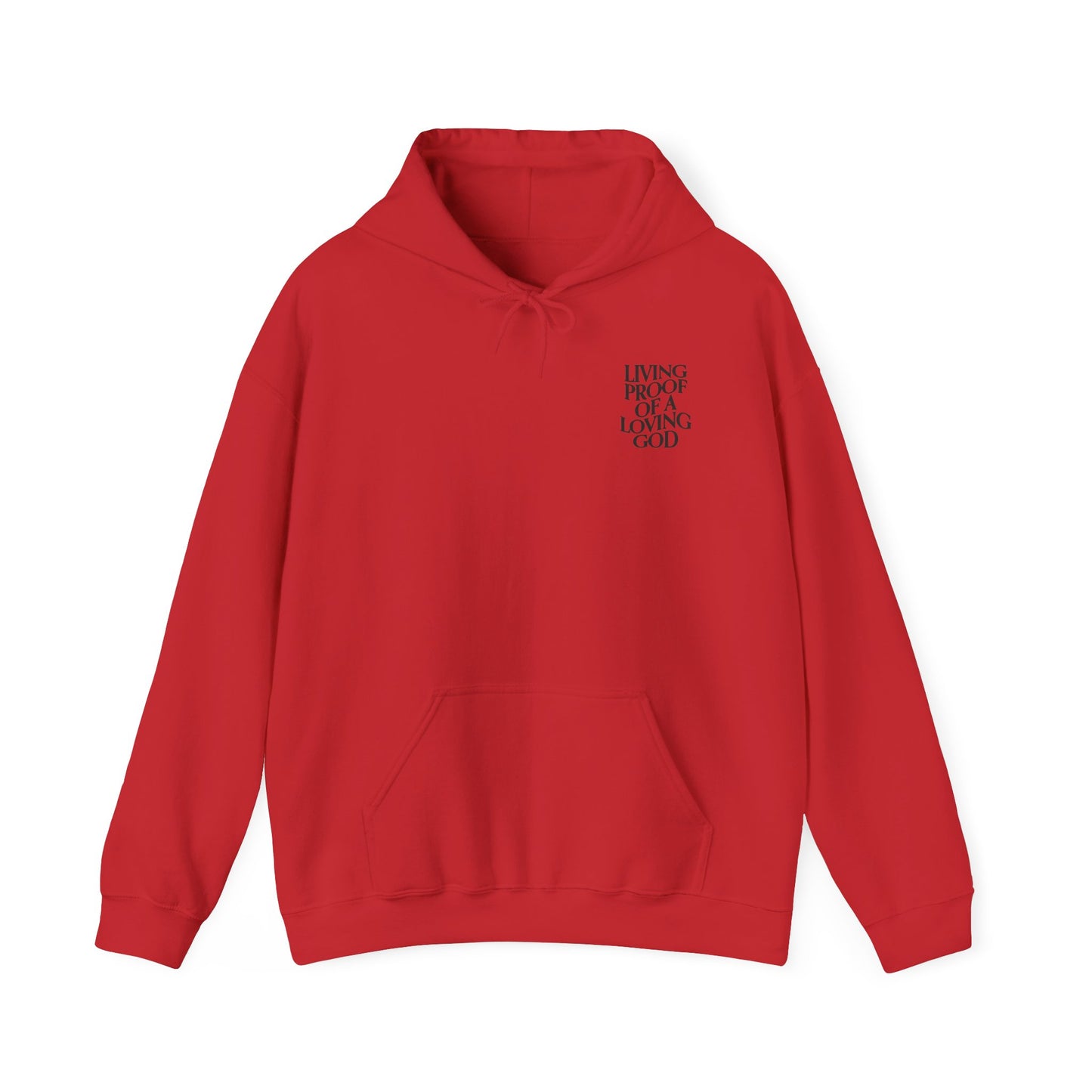 Living Proof of a loving God Hoodie