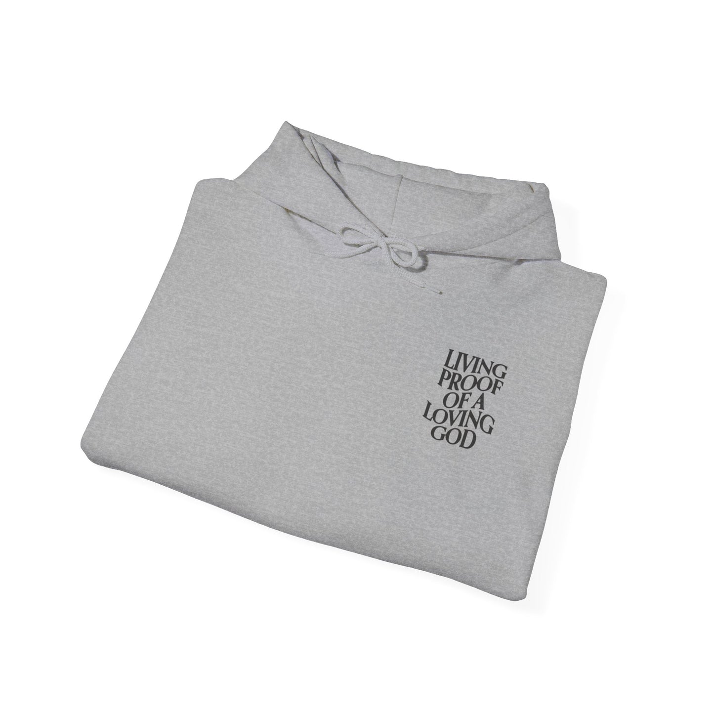 Living Proof of a loving God Hoodie