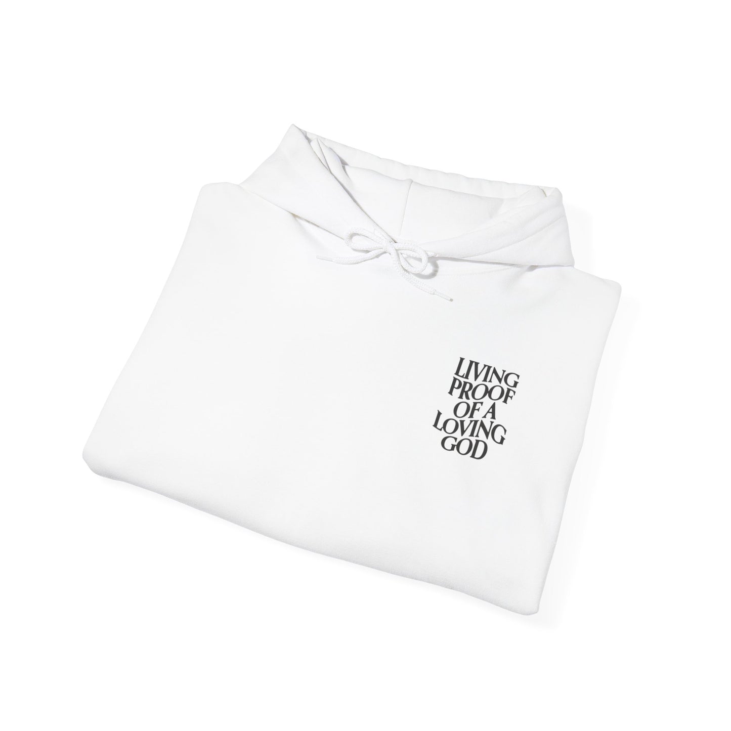 Living Proof of a loving God Hoodie