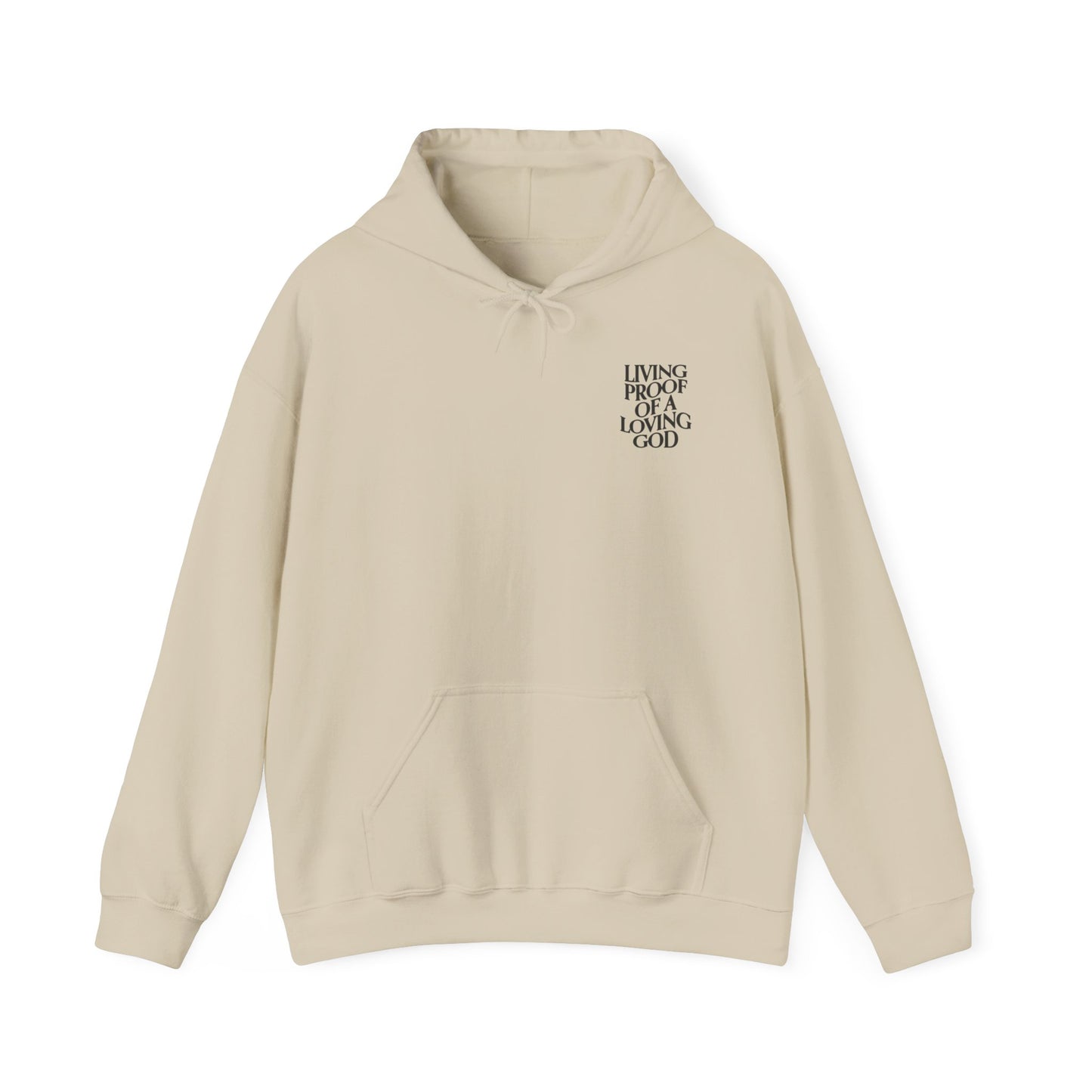 Living Proof of a loving God Hoodie